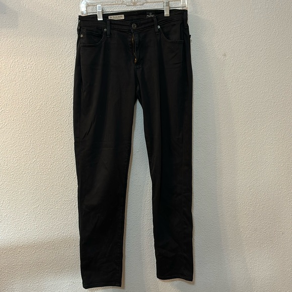 AG Stevie Ankle black skinny jeans - Picture 1 of 5